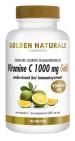Golden Naturals Vitamine C1000 mg gold vegan 180 tabletten