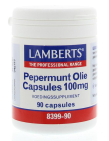 Lamberts Pepermuntolie 100 mg 90vc