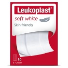 Leukoplast Soft white 8 x 10 cm 10 Stuks