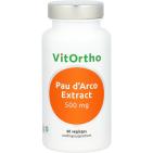 Vitortho Pau d'arco extract 500 mg 60vc