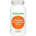 Vitortho L-Theanine uit Groene Thee 100 mg 60vc