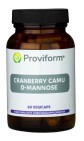 Proviform Cranberry camu d-mannose 60 Vegicapsules