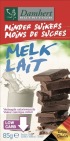 Damhert Chocoladetablet Melk Minder Suikers 85g