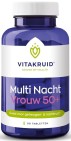 Vitakruid Multi Nacht Vrouw 50+ 90 tabletten