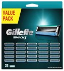 Gillette Mach3 Scheermesjes Value Pack 25 Stuks