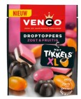 Venco Droptoppers zoet & fruitig 215G