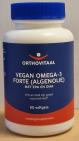 Orthovitaal Vegan Omega 3 Forte Algenolie 60 Softgels