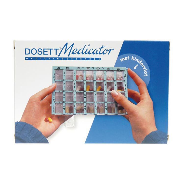 Lastig Doe alles met mijn kracht Vergemakkelijken Dosett Doseerdoos Medicator 1st | Voordelig online kopen | Drogist.nl