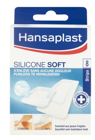 Schouderophalend officieel Luik Hansaplast Silicone Soft Pleisters 8 Stuks | Voordelig online kopen |  Drogist.nl