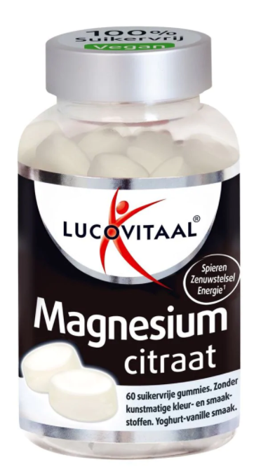Eindeloos tevredenheid Kostuum Lucovitaal Magnesium Citraat Gummies 60 Tabletten | Voordelig online kopen  | Drogist.nl