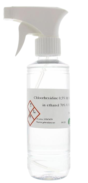 rommel Wreed Riet Orphi Chloorhexidine 0.5% Alcohol 70% Spray 250ml | Voordelig online kopen  | Drogist.nl